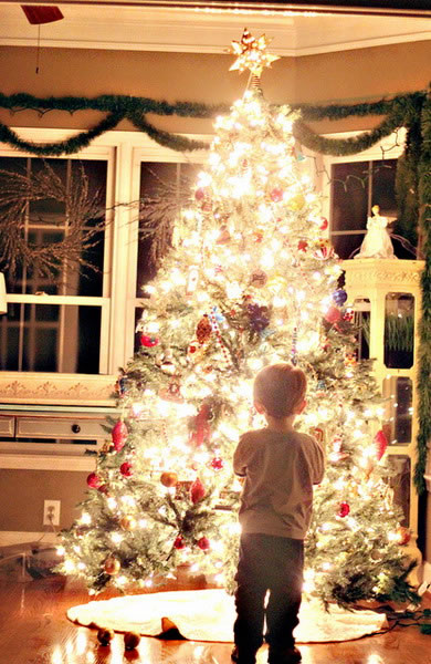梦幻圣诞树——简单方法拍出十分有圣诞气氛的照片