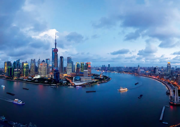 上海湾 纸醉金迷瞰浦江－黄浦江沿岸城市风光摄影