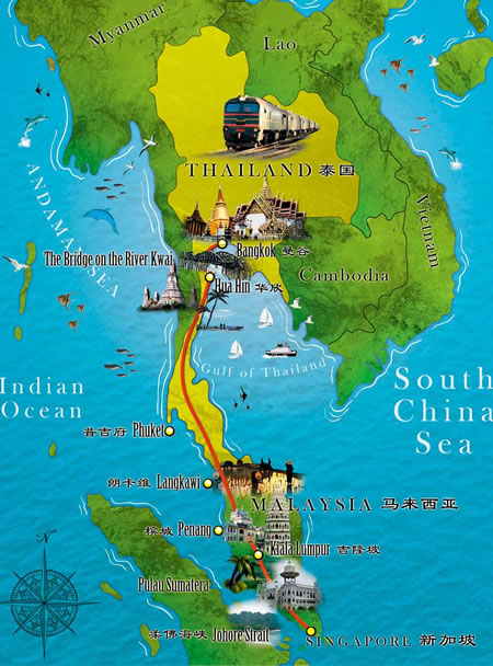 颠覆的异域旅程：乘坐亚洲东方快车的新马泰之旅