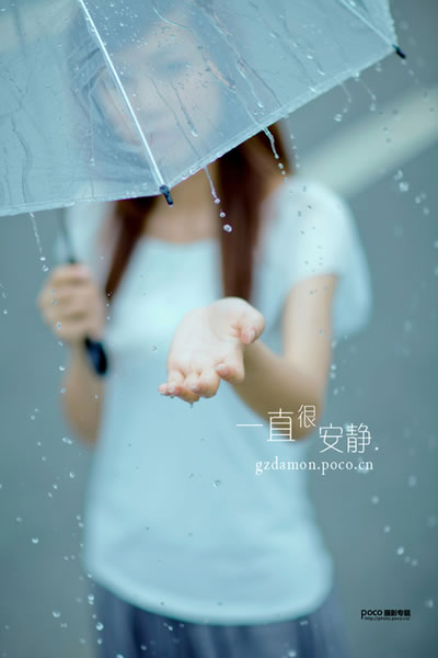 雨季人像的浪漫氛围－雨天人像摄影作品点评